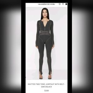 Maniere De Voir Jumpsuit  S/M  4-6